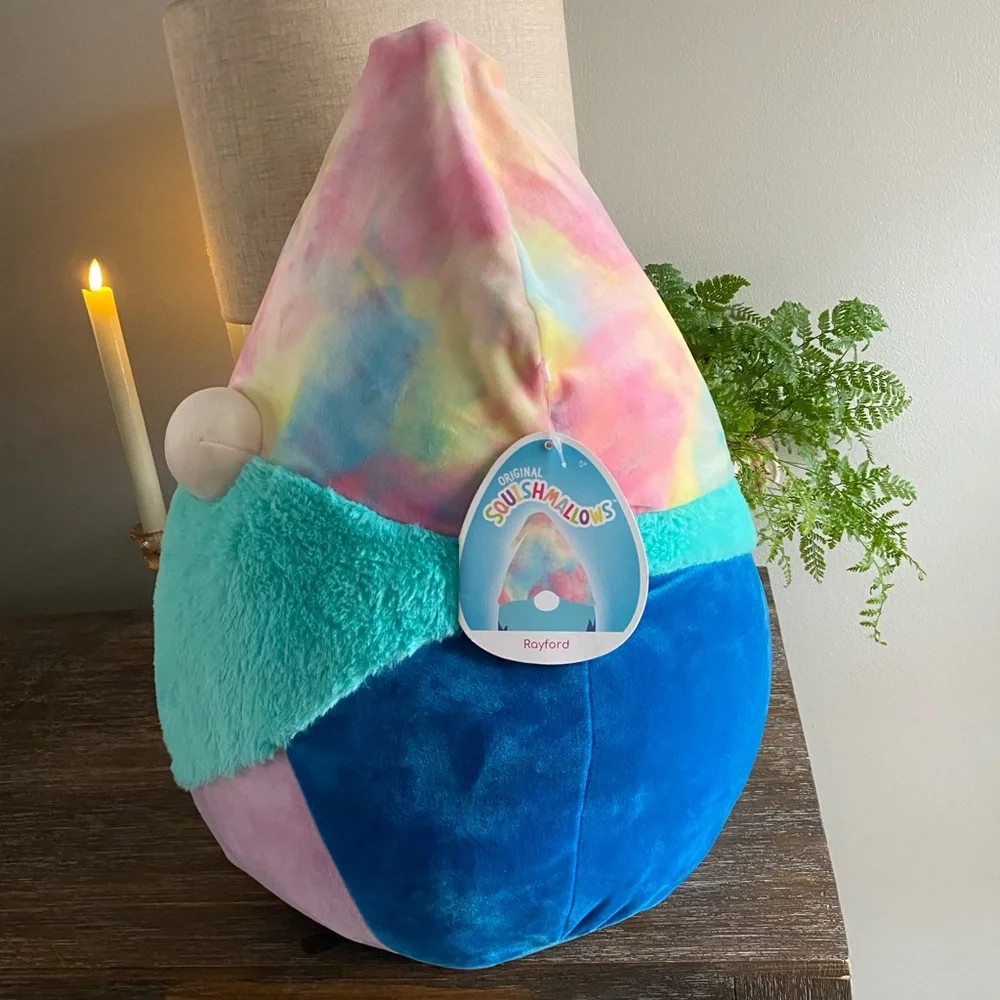 Squishmallows 20” Rayford‎ the Gnome Large Bearded Soft Plush Toy Collectible